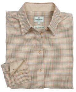 Brook Ladies Checked Shirt (Folded)