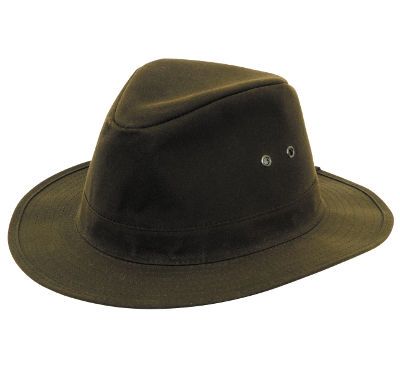 Waxed Indiana Hat